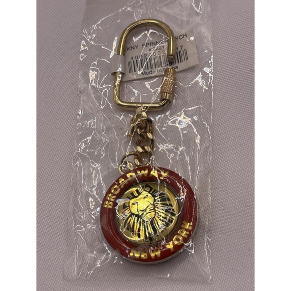 Disney's "Lion King" Broadway Musical Key Chain/Key Ring **NEW* - Picture 1 of 2